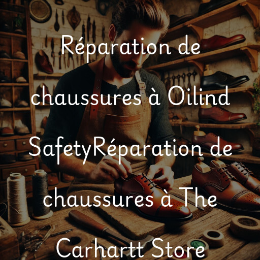 Réparation de chaussures à