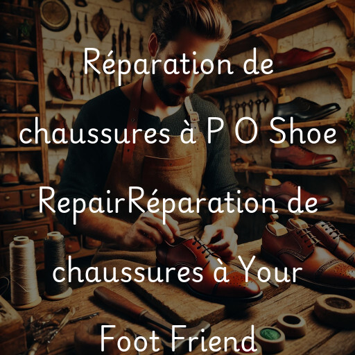 Réparation de chaussures à