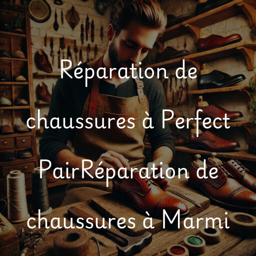 Réparation de chaussures à