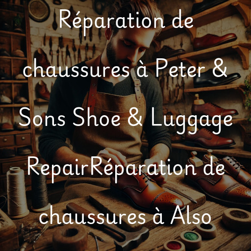 Réparation de chaussures à