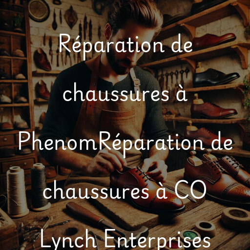 Réparation de chaussures à