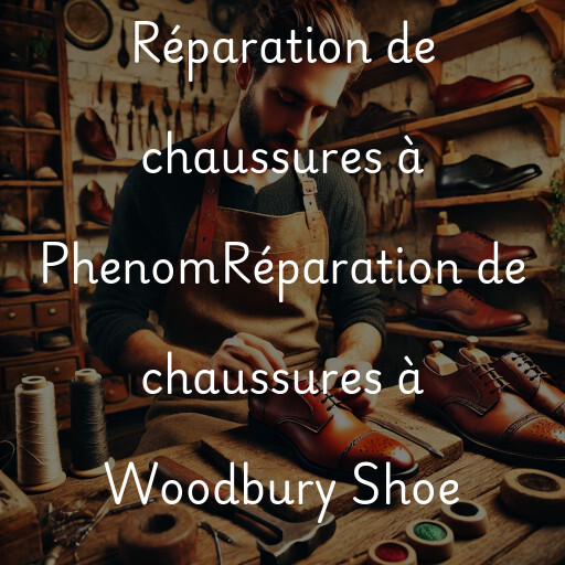 Réparation de chaussures à