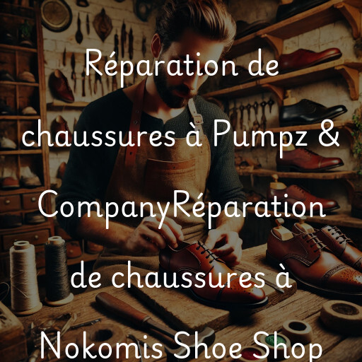 Réparation de chaussures à