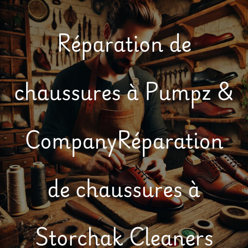 Réparation de chaussures à