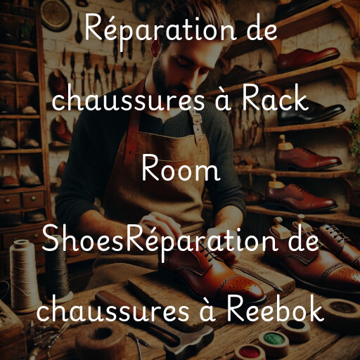 Réparation de chaussures à