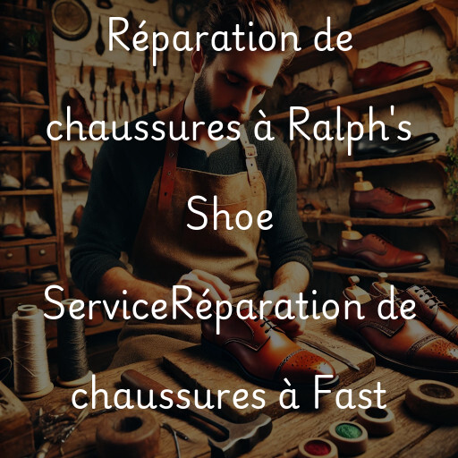 Réparation de chaussures à