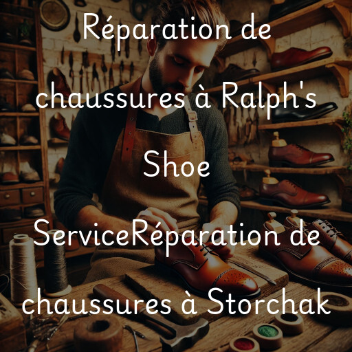 Réparation de chaussures à