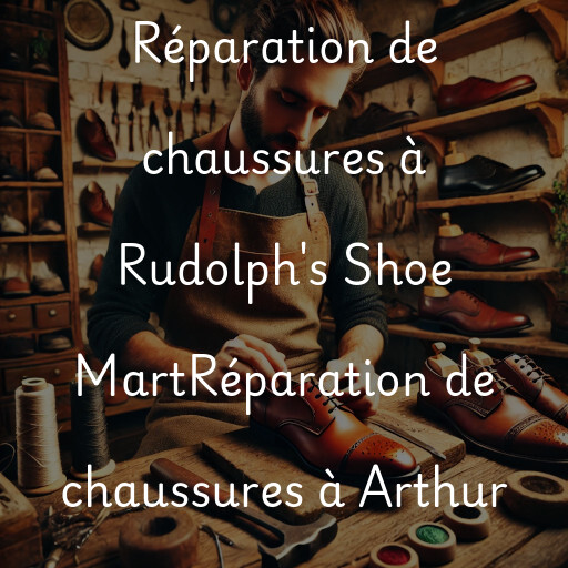 Réparation de chaussures à