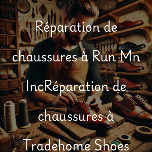 Réparation de chaussures à