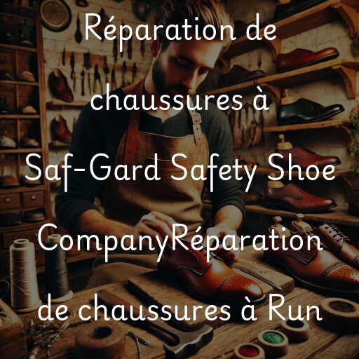 Réparation de chaussures à