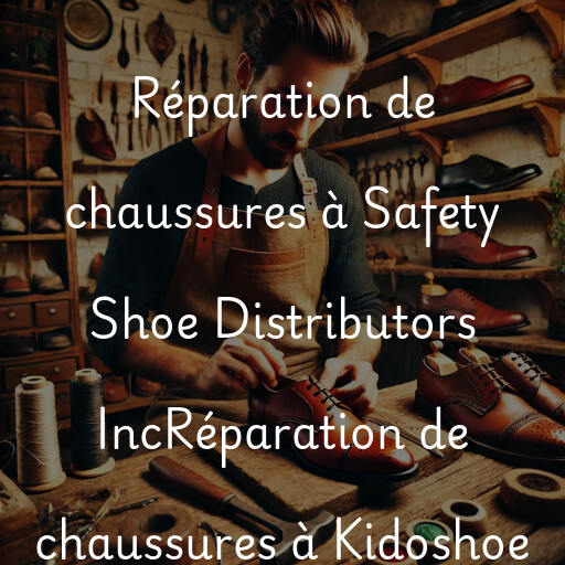 Réparation de chaussures à