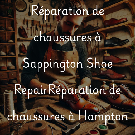 Réparation de chaussures à