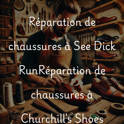 Réparation de chaussures à