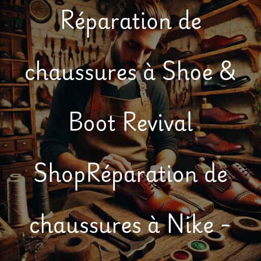 Réparation de chaussures à