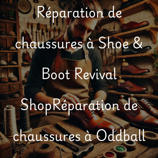 Réparation de chaussures à