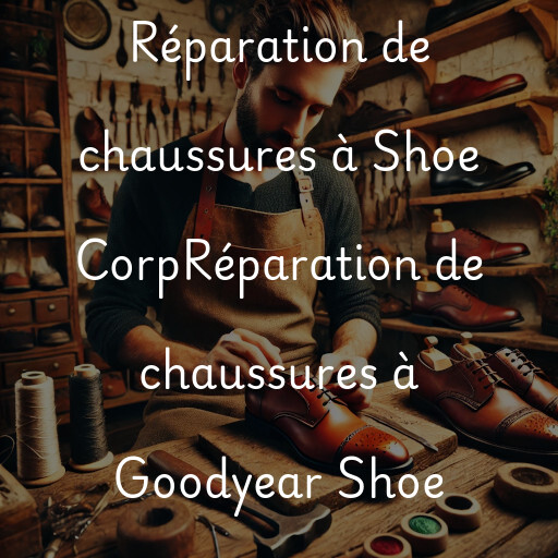 Réparation de chaussures à