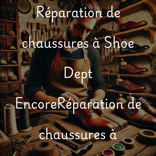 Réparation de chaussures à