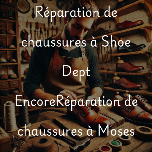 Réparation de chaussures à