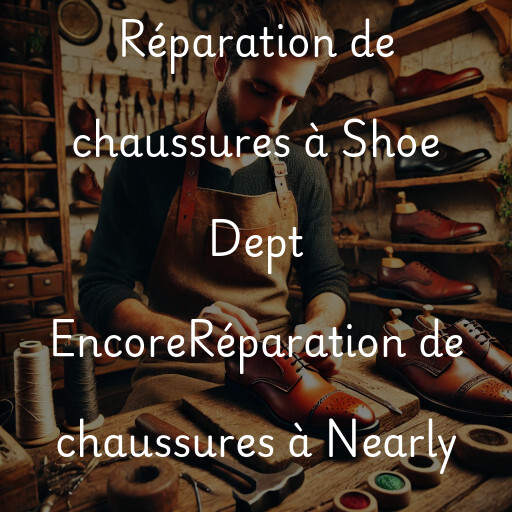 Réparation de chaussures à