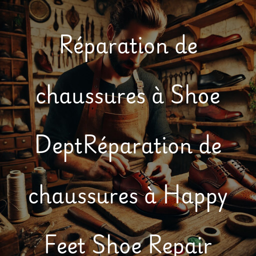 Réparation de chaussures à