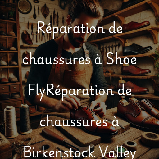 Réparation de chaussures à