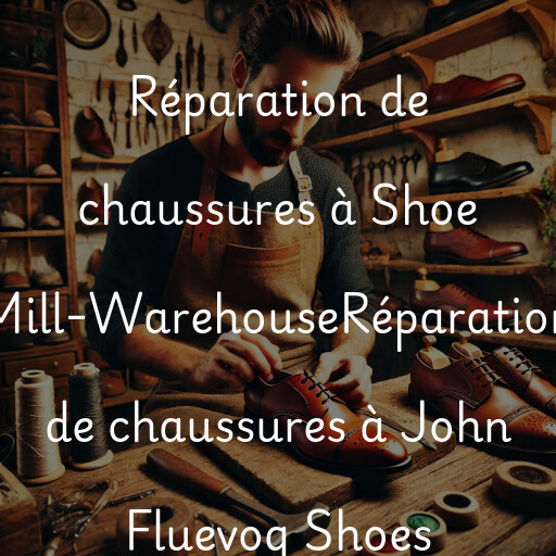 Réparation de chaussures à