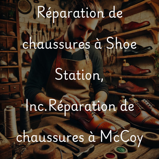 Réparation de chaussures à