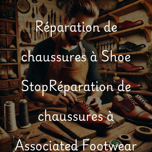 Réparation de chaussures à