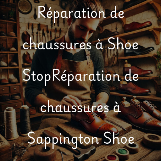 Réparation de chaussures à