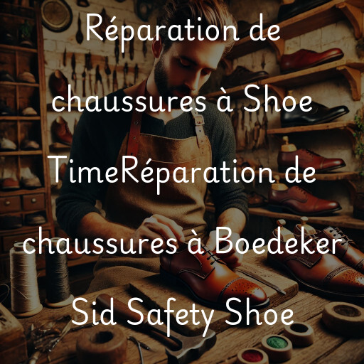 Réparation de chaussures à