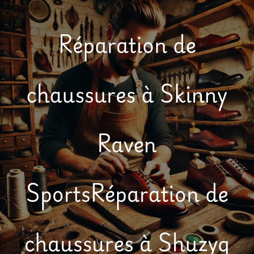 Réparation de chaussures à