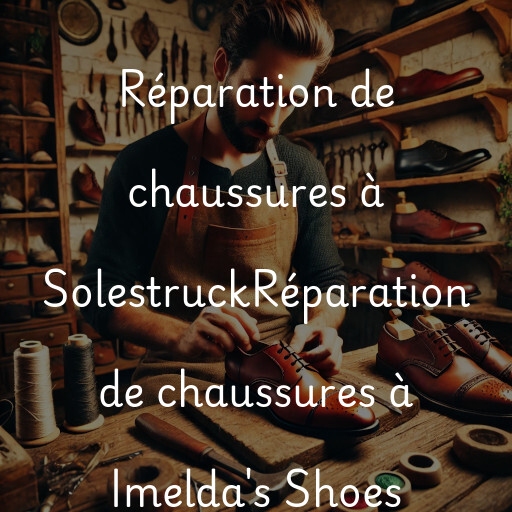 Réparation de chaussures à