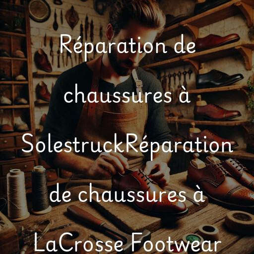 Réparation de chaussures à