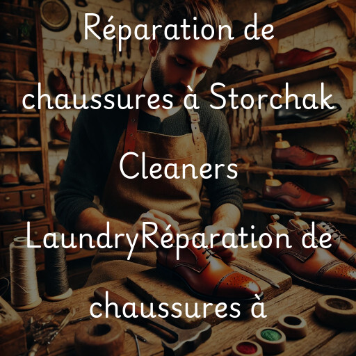 Réparation de chaussures à