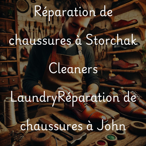 Réparation de chaussures à