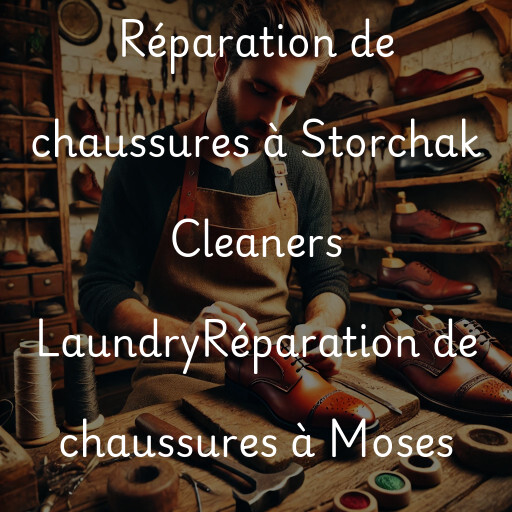 Réparation de chaussures à