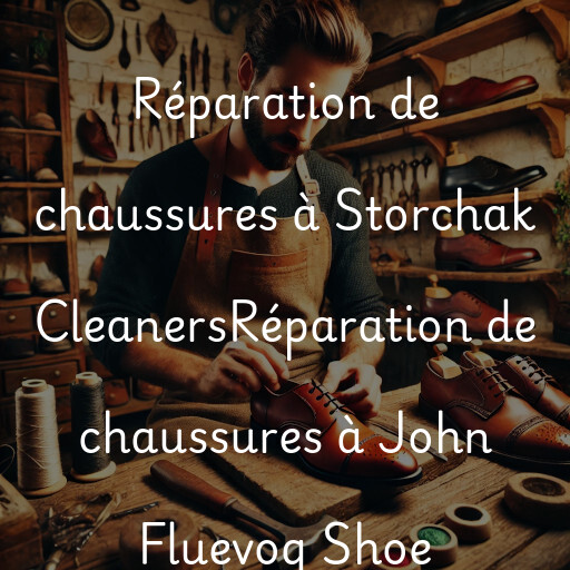 Réparation de chaussures à