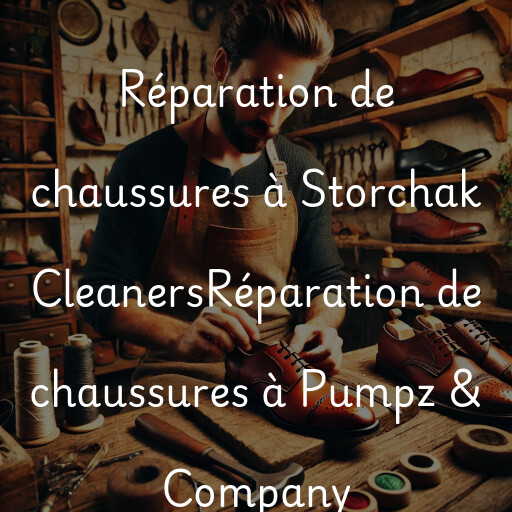 Réparation de chaussures à