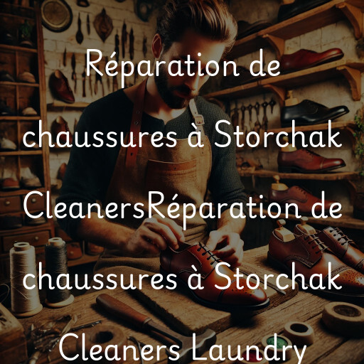 Réparation de chaussures à