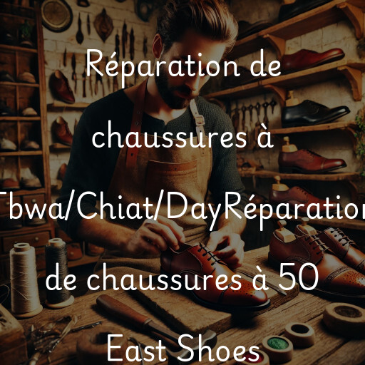 Réparation de chaussures à