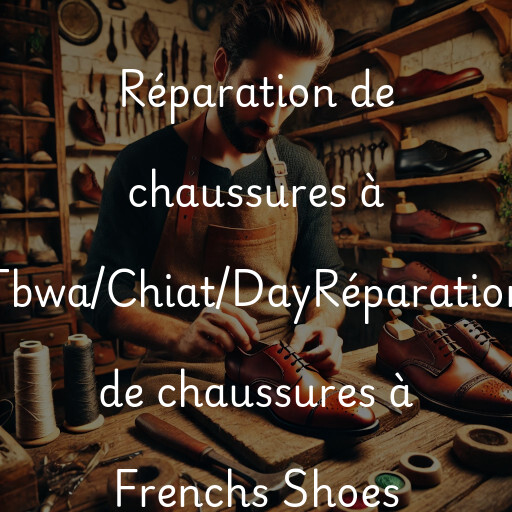 Réparation de chaussures à