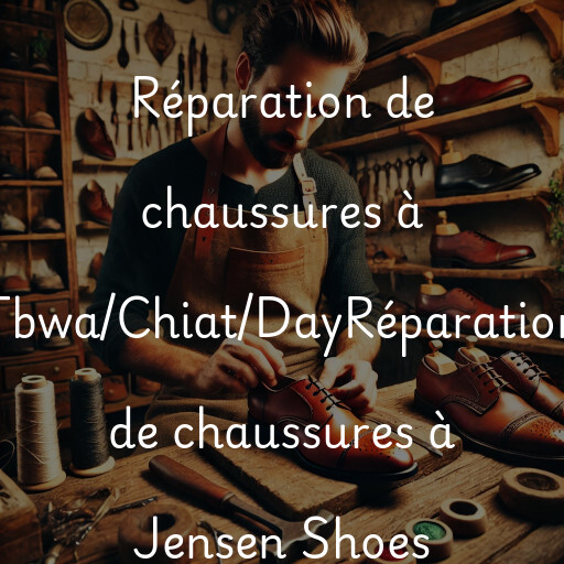 Réparation de chaussures à