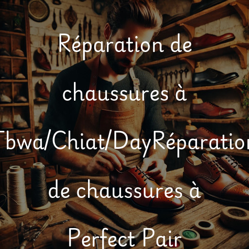 Réparation de chaussures à