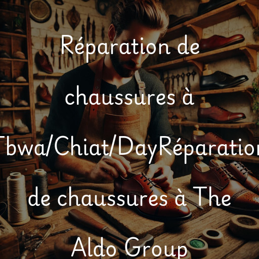 Réparation de chaussures à