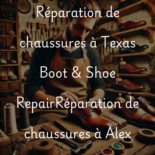 Réparation de chaussures à