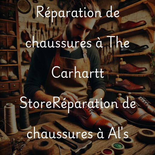 Réparation de chaussures à