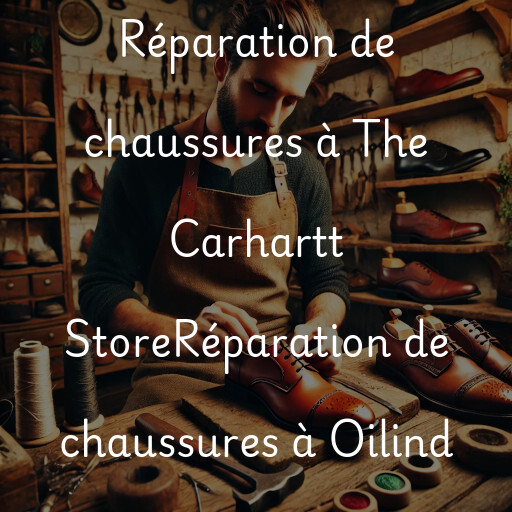 Réparation de chaussures à