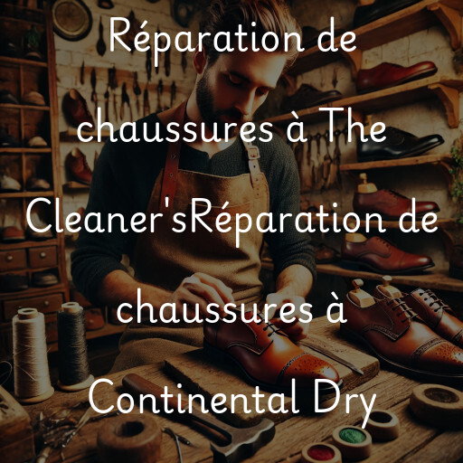 Réparation de chaussures à