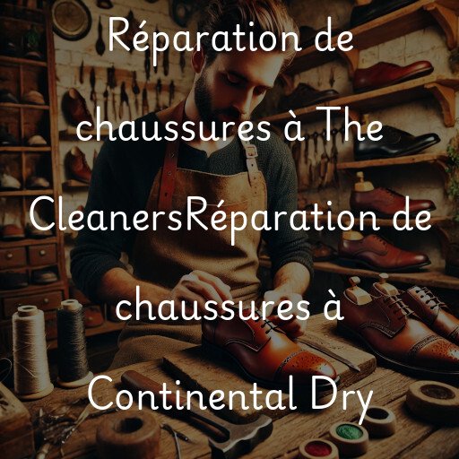 Réparation de chaussures à