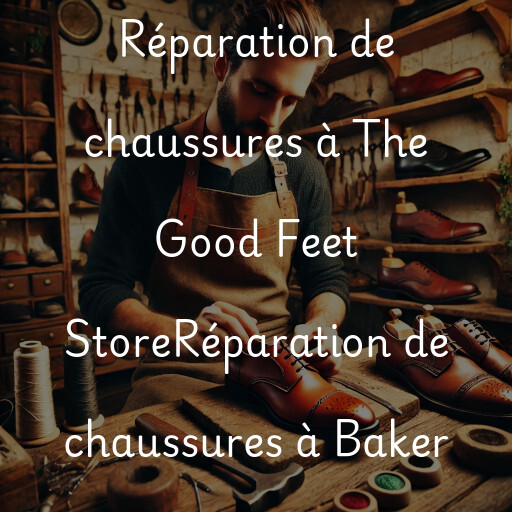 Réparation de chaussures à